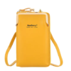 Fashion cellphone wallet Lady purse phone pouch wristlet clutch crossbody shoulder bag