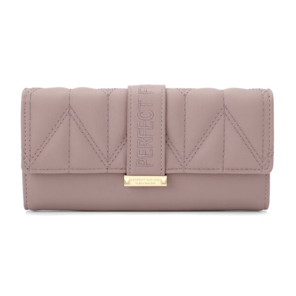 Ladies Wallet PU Leather Pink