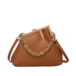 Ladies Designer Luxury Leather Handbags brown