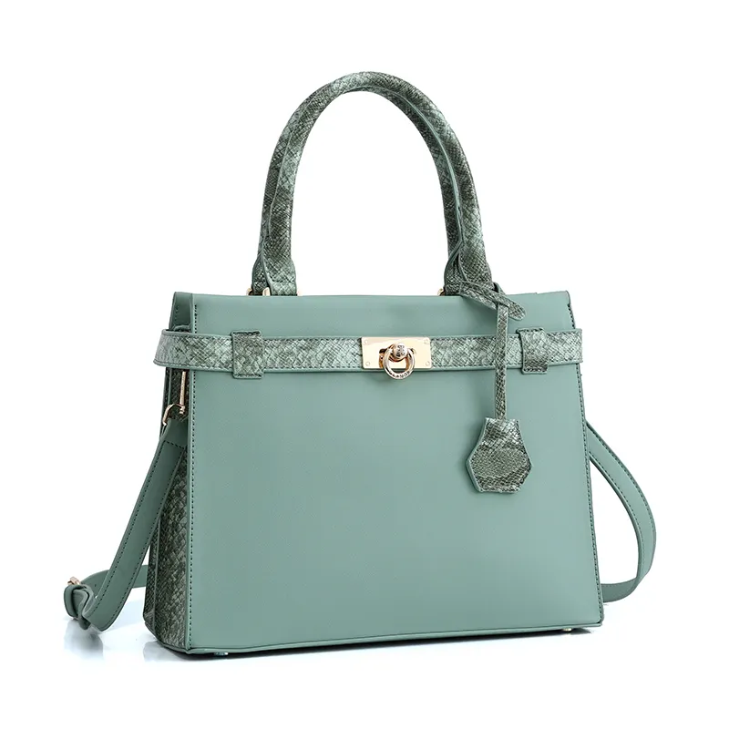 Women's Luxury Handbag 2023 Green - Bag.lk