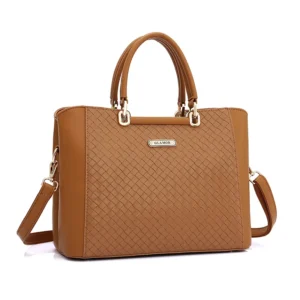 Ladies Handbags PU Leather Brown