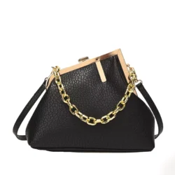 Ladies Designer Luxury Leather Handbags Black