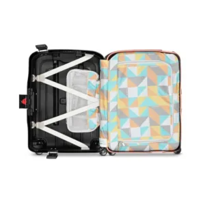 Samsonite S’Cure hard-shell luggage with three-point TSA lock system