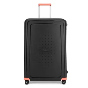 Samsonite S’Cure hard-shell luggage with three-point TSA lock system