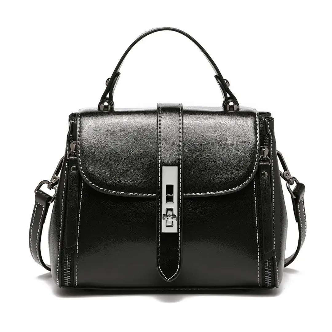 Ladies Casual wear Side bag Black - Bag.lk