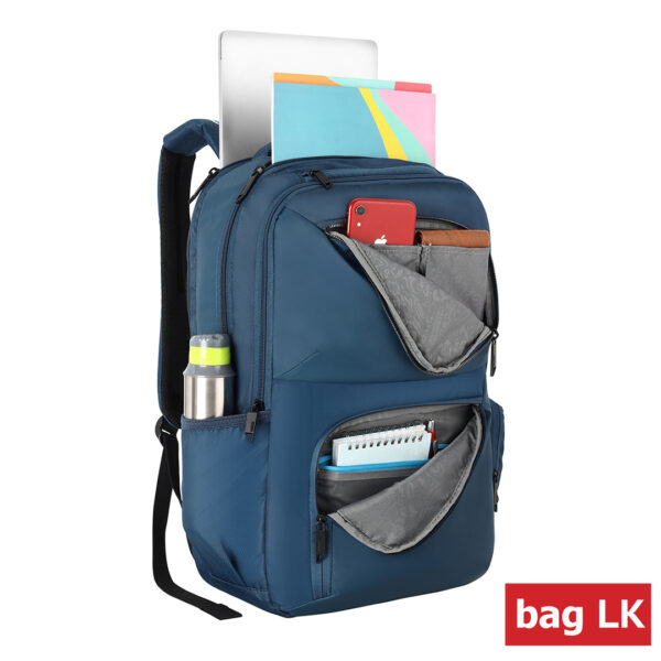 American Tourister Laptop Backpack Segno Navy - Bag.lk
