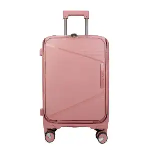 OMASKA PP Travel 10Kg Hand Luggage with Laptop Compartment Pink Color