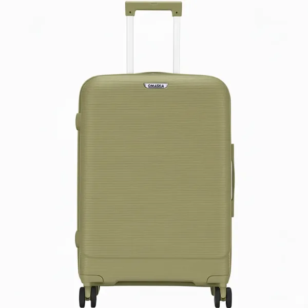 New OMASKA PP Travel 35kg Luggage Beige Color