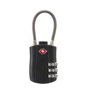 TSA-535 Approved Combination Padlock Black Colour