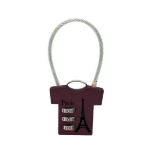 Padlock-835 with Combination Lock Dark Colour
