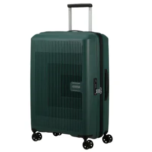 American Tourister AeroStep expandable luggage with 8 wheels and secure locking system - 1