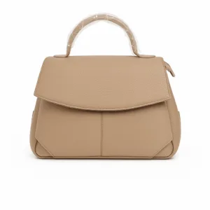 Ladies PU Leather Hand Bag Cream | 3286 | 502005