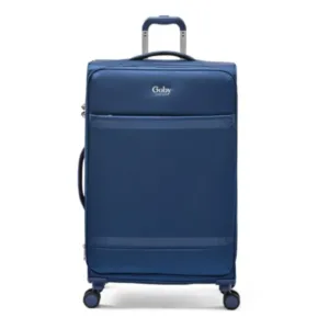 Goby London Light Weight Fabric Travel Luggage Dark Blue 40KG GB-3009