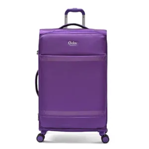 Goby London Light Weight Soft Travel Luggage Purple 10KG (Hand Luggage) GB-3009
