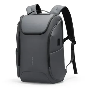 Padded 15.6-inch laptop compartment inside Mark Ryden MR9730 backpack Interior organizing pockets and tablet slot of MR9730 backpack MR9730 backpack laptop section supporting up to 17.3-inch models