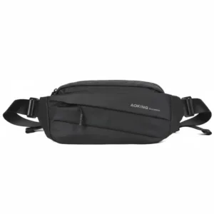 Aoking Chest Shoulder Crossbody Bag Black SY4006-5 | 301005