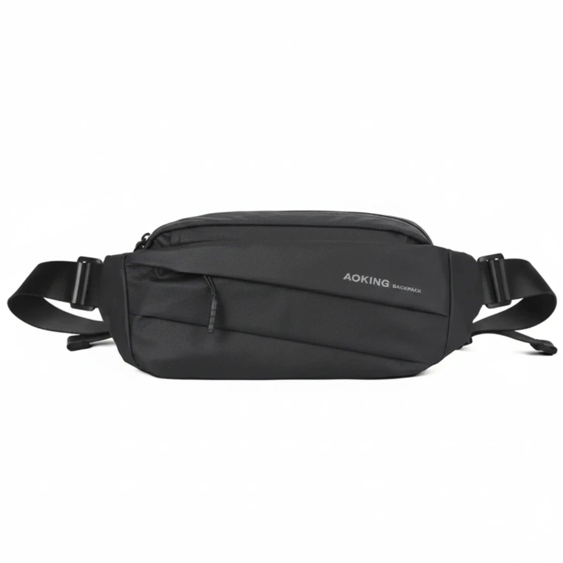 Aoking Chest Shoulder Crossbody Bag Black SY4006-5 | 301005