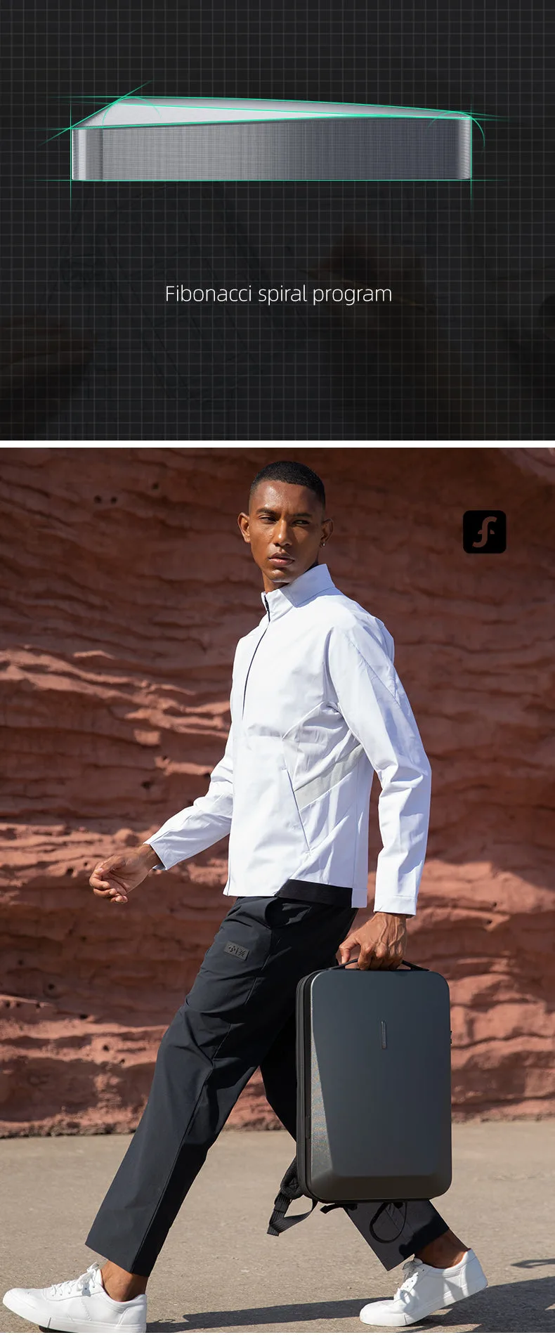 Marl Ryden Laptop Backpack Deep Black F MR7612 00 | 201099