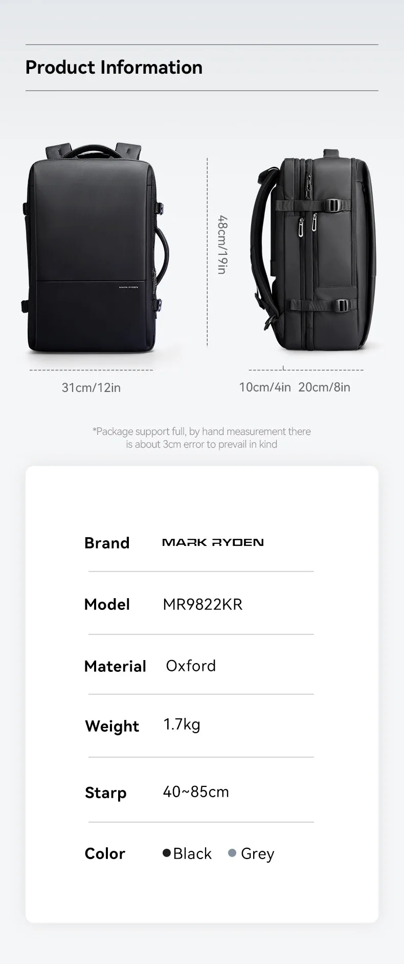 Mark Ryden Laptop Backpack G1 MR9822 KR | 201110