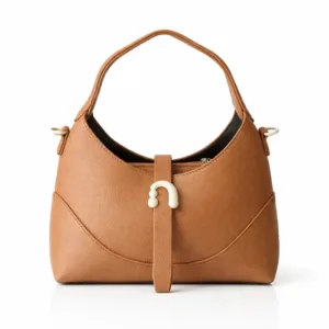 Ladies PU leather Light Weight Hand Bag Light Brown | 99167 | 501010