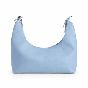 Premium Pebbled Finish Shoulder Bag Powder Blue | 1115 | 501007