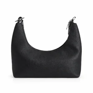 Premium Pebbled Finish Shoulder Bag Black | 1115 | 501007
