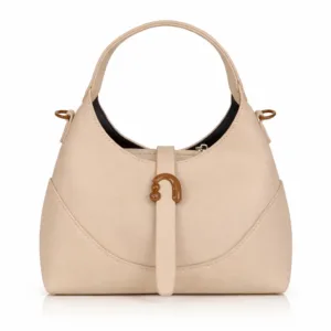 Ladies PU leather Light Weight Hand Bag Cream | 99167 | 501010