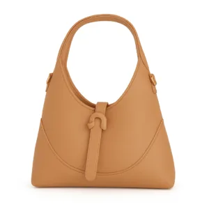 Ladies PU leather Light Weight Hand Bag Light Brown | 99167 | 501010