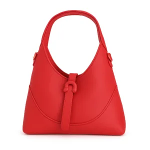 Ladies PU leather Light Weight Hand Bag Red | 99167 | 501010