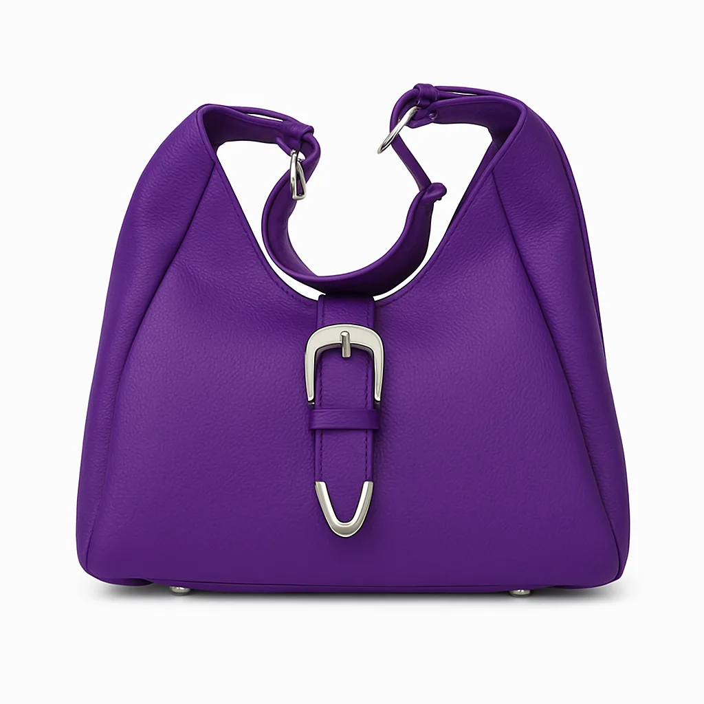 Ladies Hand Bag PU Leather Purple 3088 501011