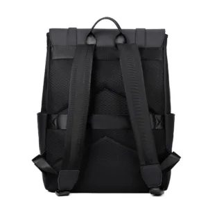 Laptop Backpack for Men British Style Casual Business Travel Backpack | Black | 8110 | 201114