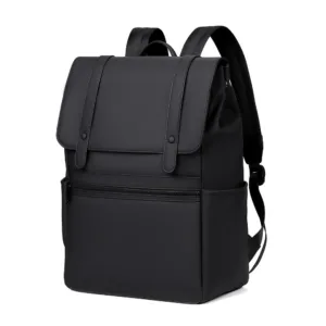 Laptop Backpack for Men British Style Casual Business Travel Backpack | Black | 8110 | 201114