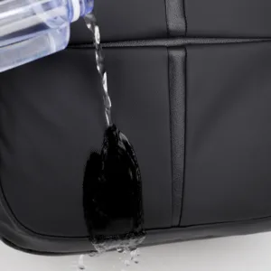 Large Capacity Multifunctional Oxford Backpack with USB Port Expandable Waterproof Outdoor Tourism Leisure Travel Bag | Black | 8039 | 201112